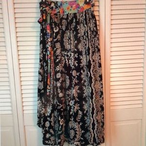 Platinum designer skirt